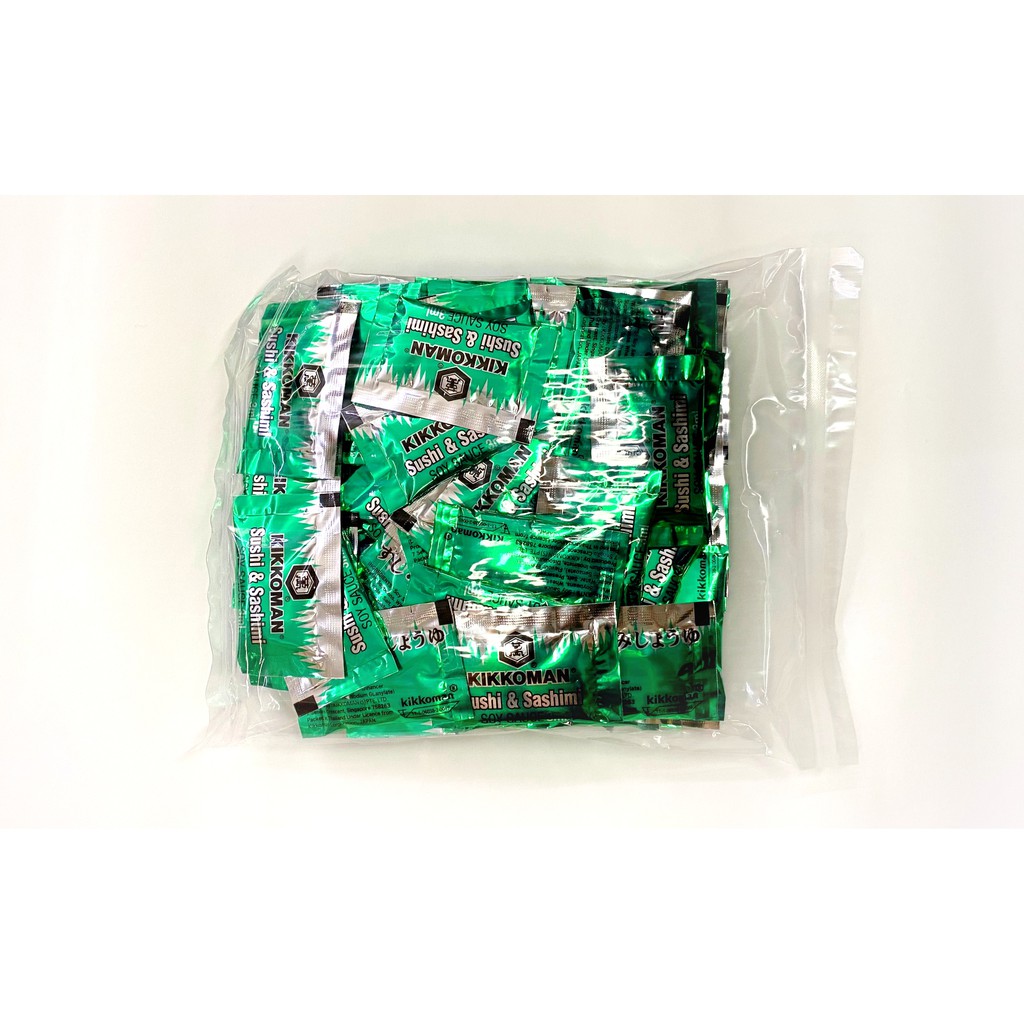 [Kikkoman] Mini Soy Sauce Packets Sashimi and Sushi Shoyu Packets