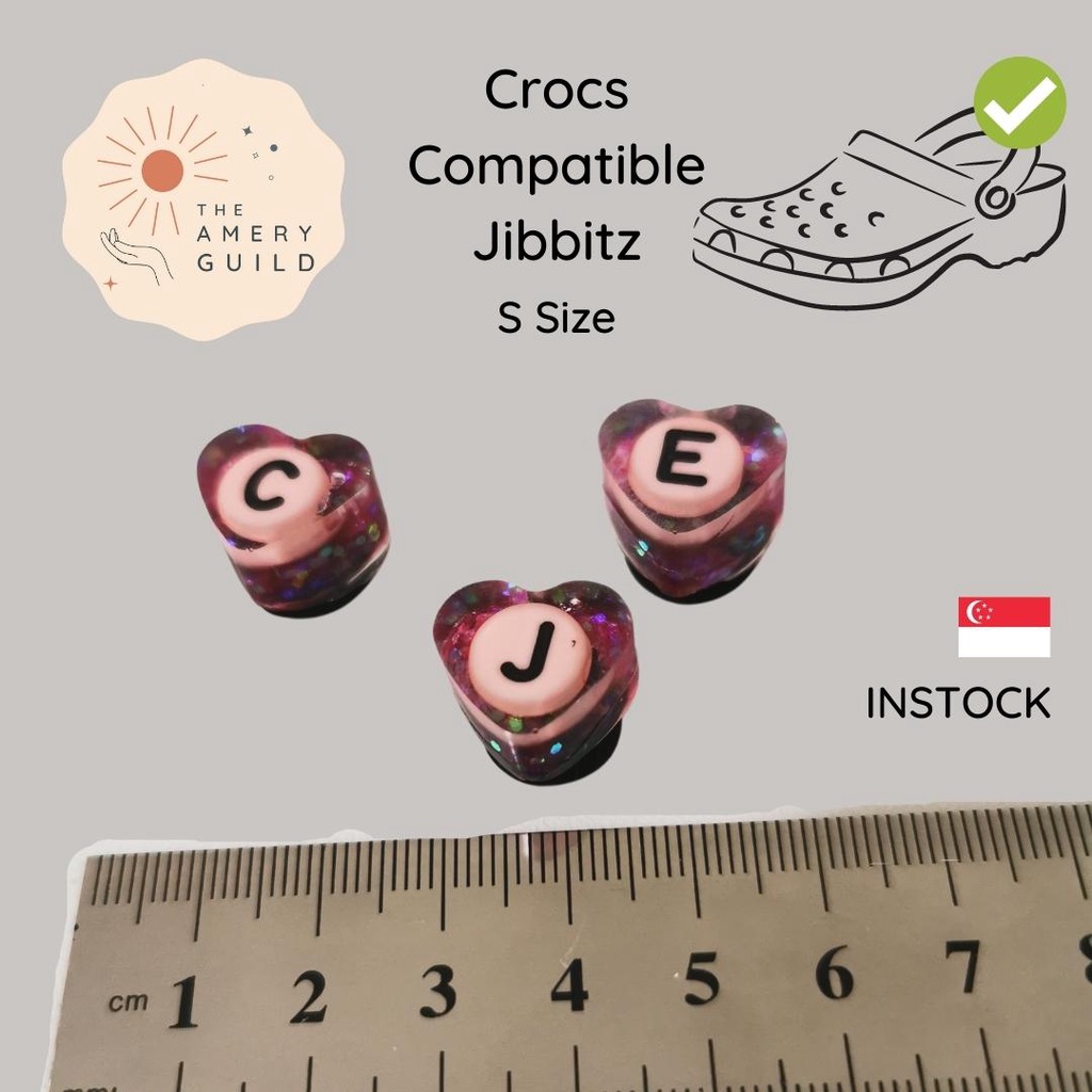 37pcs Crocs Jibbitz Letters Customize Your Crocs With One-size Jibbitz
