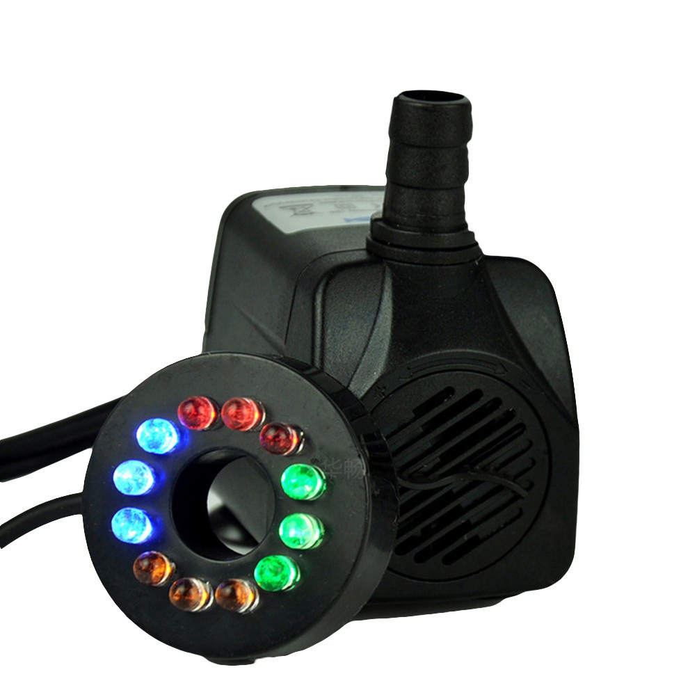 3W/5W/10W/16W/25 Powerful Submersible Water Pump with LED Light for ...