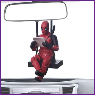 Rearview Mirror Accessories Cute Deadpool Car Pendant Car Swinging  Decoration Hanger Car Interior Supplies lofusg lofusg