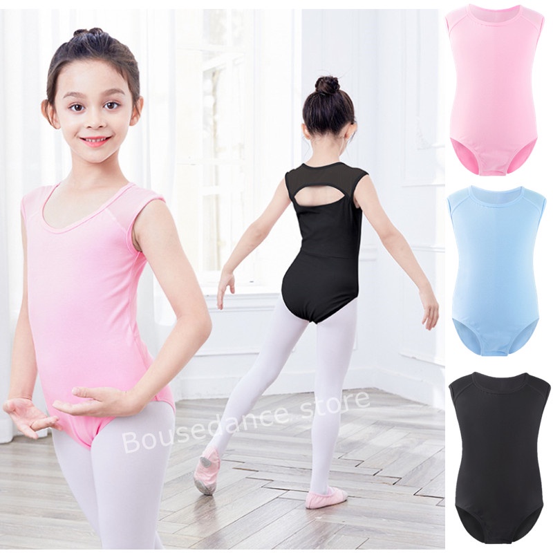 Long Sleeve Nude Dance Underwear Kids Children Girls Gymnastics/Ballet  Dance Skin High Elastic Tops Slim