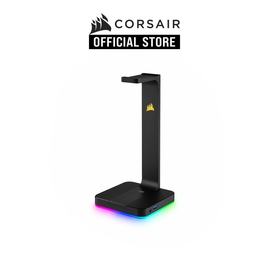 CORSAIR Gaming ST100 RGB Premium Headset Stand Shopee Singapore