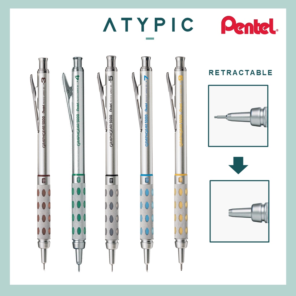 GraphGear 1000 Expert Mechanical Drafting Pencil (Retractable) | Shopee ...