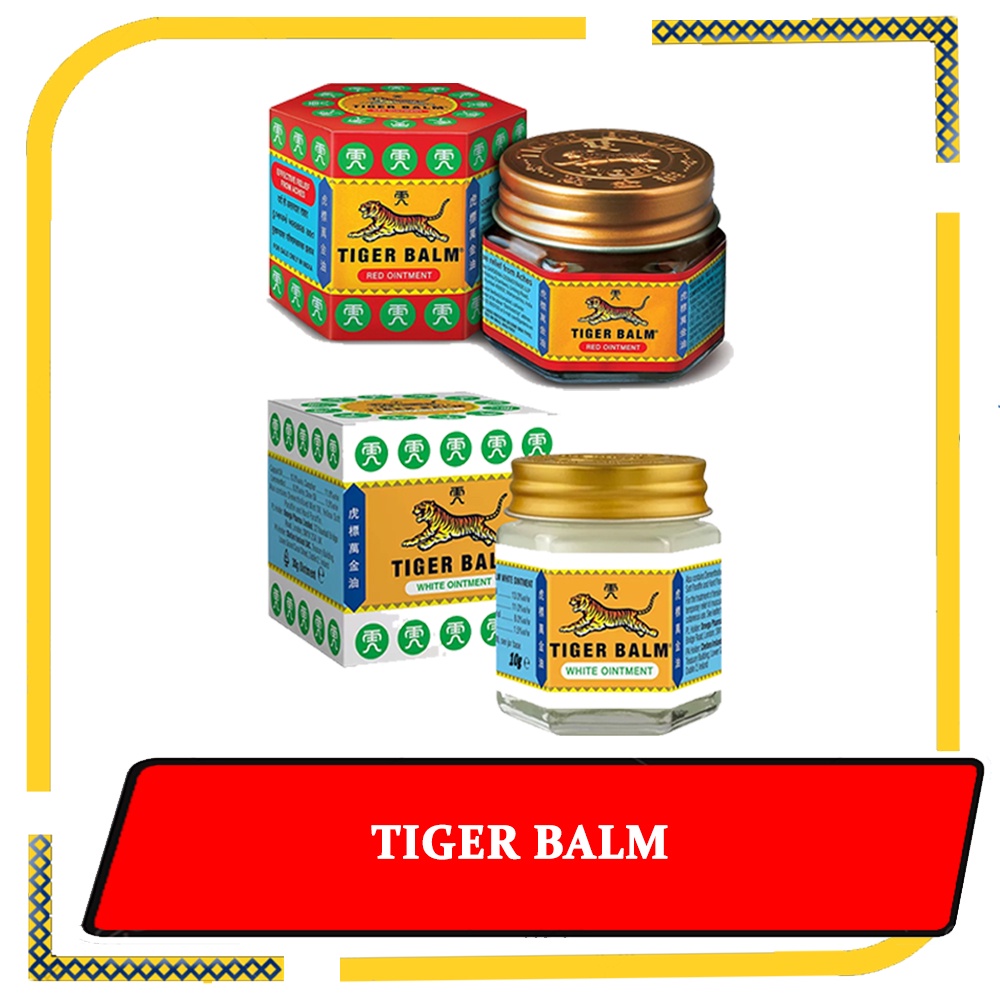 TIGER BALM Ointment ( White & Red ) Shopee Singapore