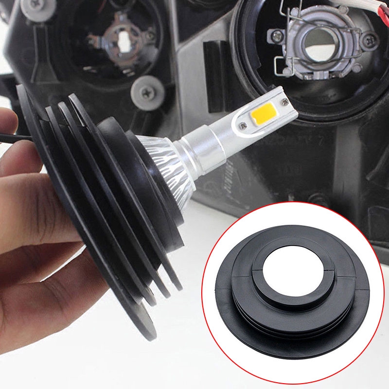 Universal Car LED Headlight Dust Cover Rubber Sealing Cover Cap C6 32MM H1 H3 H4 H7 H8 H9 H11