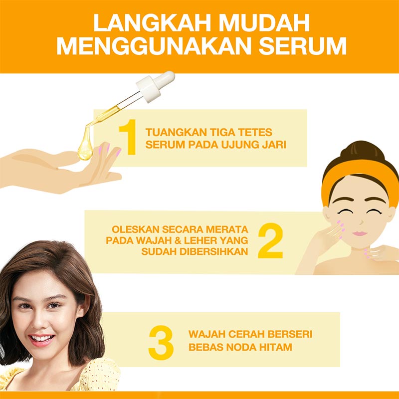 Garnier Bright Complete 30x Vitamin C Booster Serum 50ml - Gambar 4