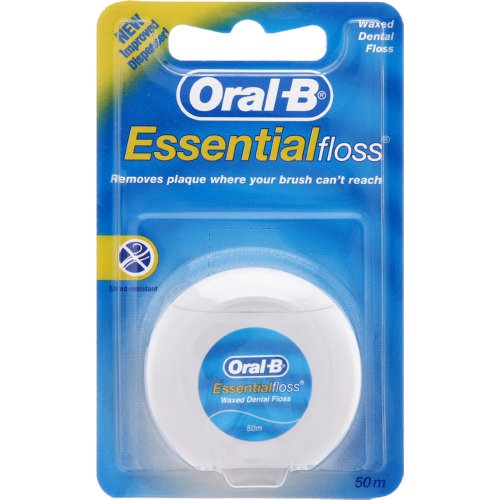 Oral B Dental Floss Unwaxed / Waxed Mint, 50M [Bundle 6 Pieces ...