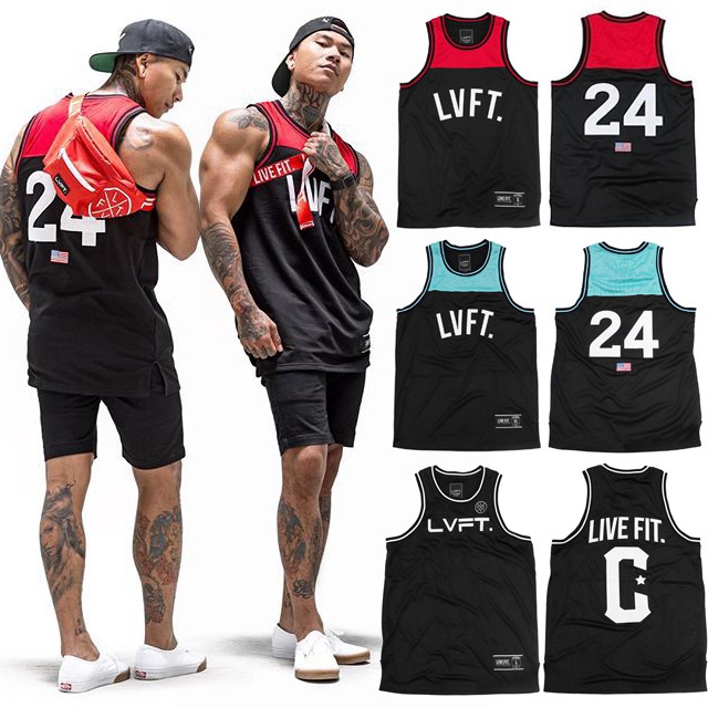 LIVE FIT Men's Fashion Quick-drying Sports Leisure Vest Fitness