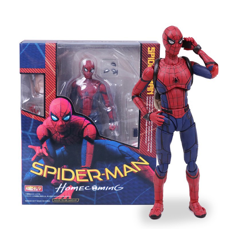 Spiderman Action Figure Collectible Model Toy Shopee Singapore