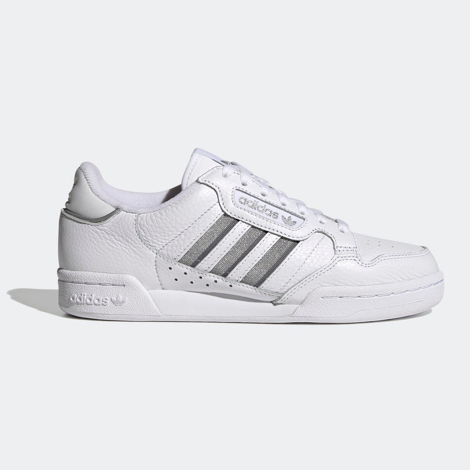 Adidas originals white hot sale continental 80