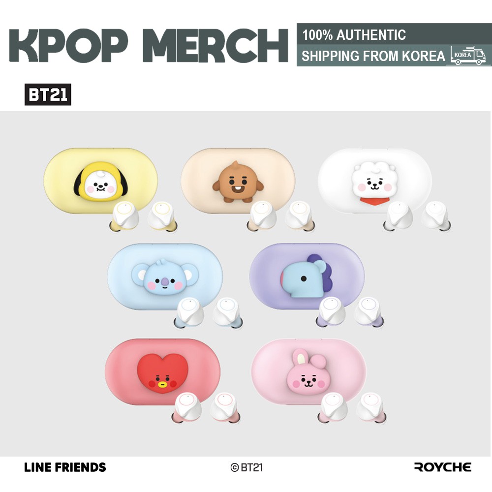 BT21 Baby Wireless Bluetooth Earbud by Royche | Shopee Singapore
