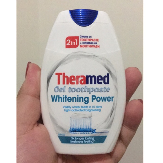 Theramed Toothpaste/ Toothpaste/ Toothpaste & Mouthwash 75ml | Shopee ...