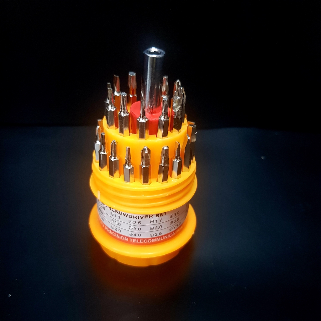 Obeng Set Multi 31 in 1 MINI Lengkap Serbaguna Handphone Elektronik HP ( Obeng Telur) - Gambar 2