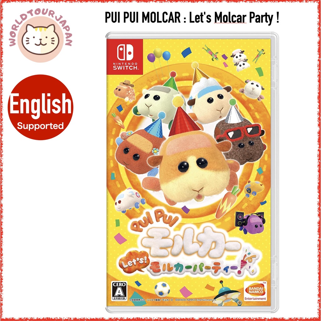 NINTENDO SWITCH / PUI PUI MOLCAR : Let's Molcar Party ! / BANDAI NAMCO ...