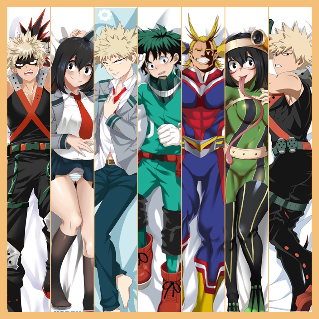 Acepunch Dakimakura Pillow Case Anime Design My Hero Academia Katsuki Bakugo humiko Toga tsuyu asui Izuku Midoriya All Might Huggable Life Size Bed time Pillow Cover AP20808 AP21953 Shopee Singapore