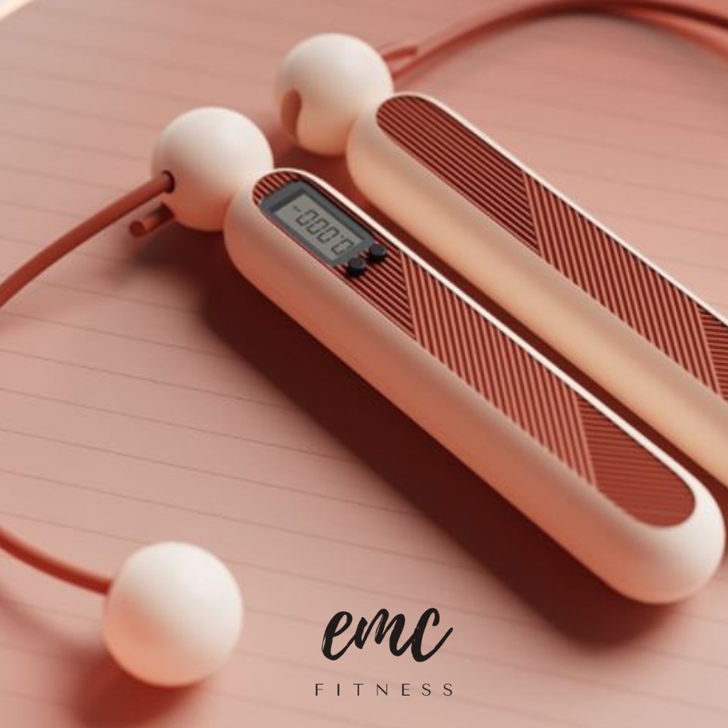 [SG Seller] EMC Digital Jump Rope Cross Fit Weight Calorie Speed Time ...