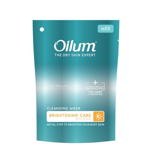 Oilum Body Wash Brightening Care Refill 175ml / Sabun Mandi / Badan / collagen / Promo - Gambar 3