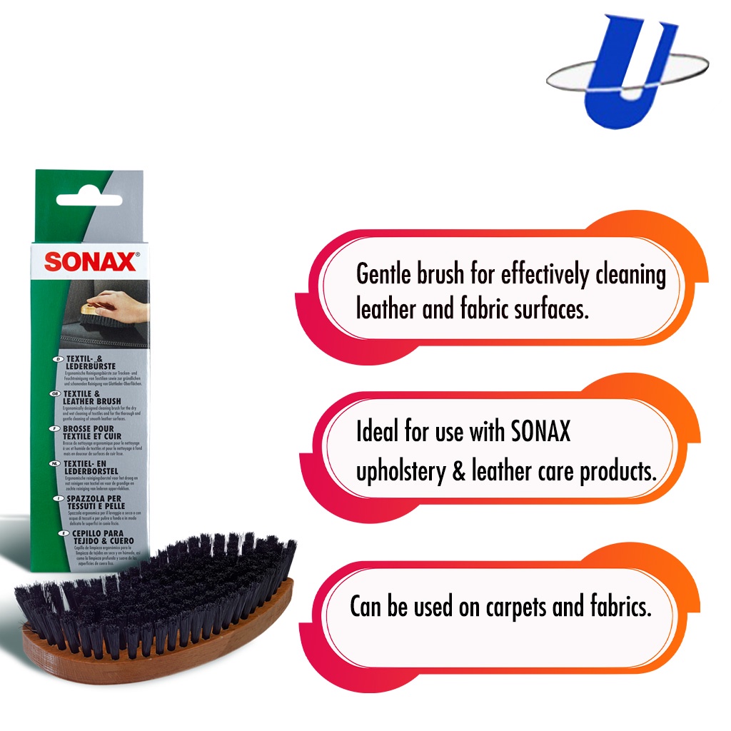 SONAX Textile, Cloth, & Leather Brush