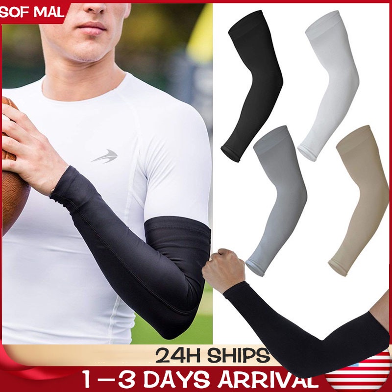 Ice Sleeve Cooling Hand Sock UV Protection Arm Sleeves Thin Men Sport ...
