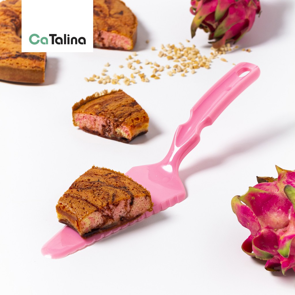 CaTalina Pisau Kue Plastik Cake Shovel Sekop Kue Sendok Kue - Gambar 3
