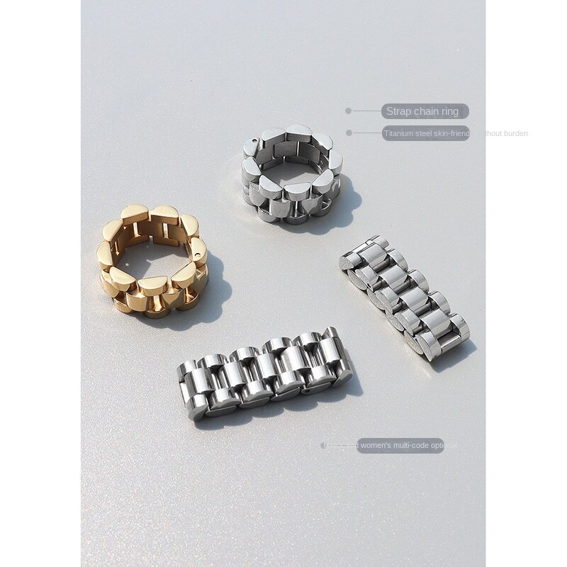 Ladies Ring Non-Fading Wet Water Ready Stock 2024 Europe America ...