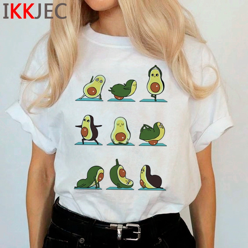 avocado korean style scifi t shirt animation tshirt love female tattoo style japanese tee t-shirt pattern Women aliens clothing top