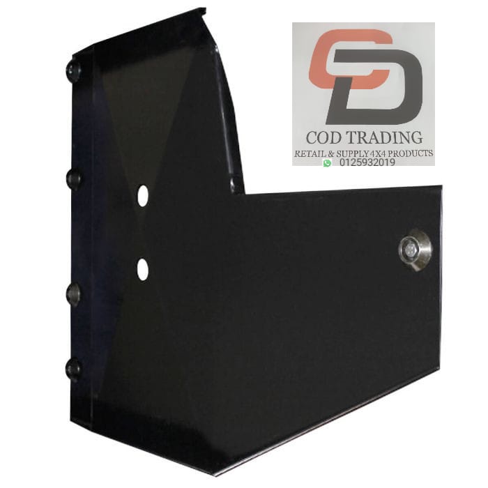 TJM UNDERBODY GUARD TRANSFER CASE STEEL BLACK NISSAN NAVARA NP300 D40