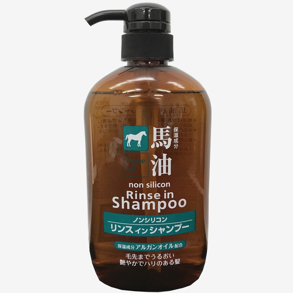 KUMANO Horse Oil RINSEIN Shampoo 600ml (126905) Shopee Singapore