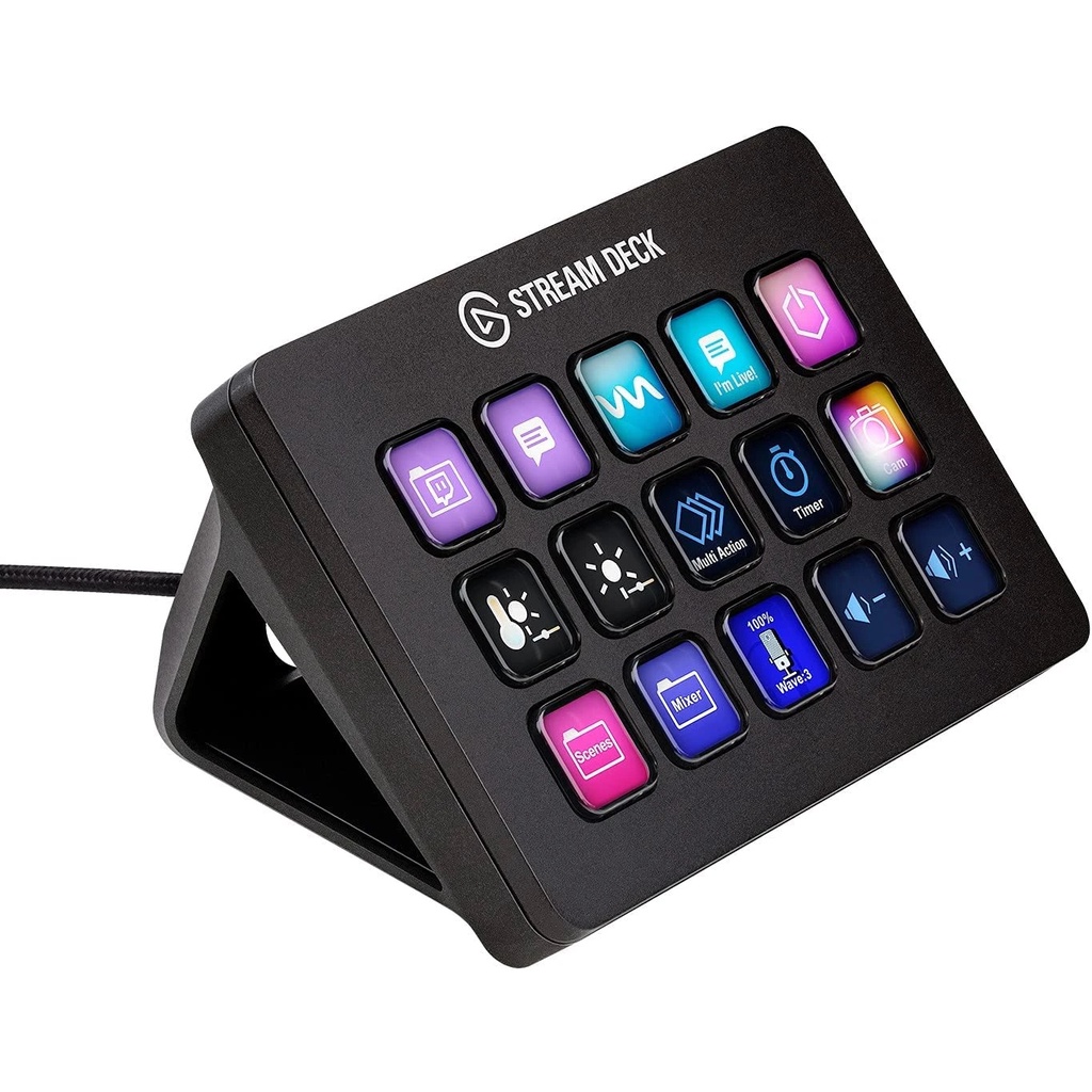 ELGATO StreamDeck MK.2 - 10GBA9901 10GBA9911 10GAT9901 15Keys