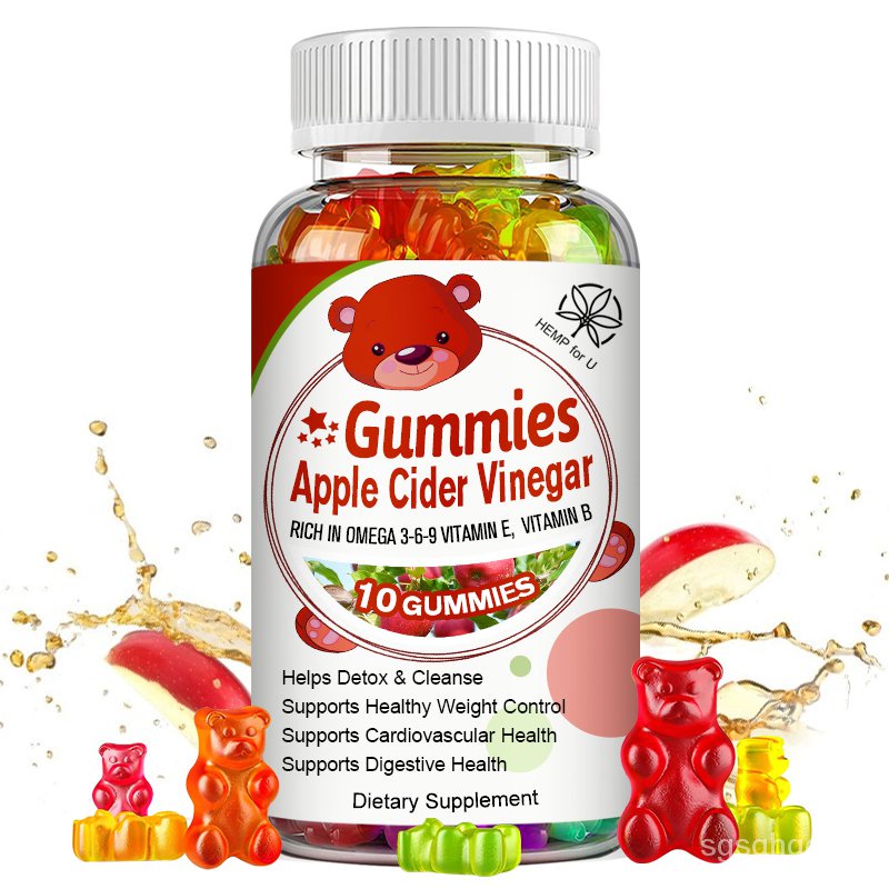 goli gummy HFU Apple Cider Vinegar Gummies Ketone Diet Detox Fat Burner