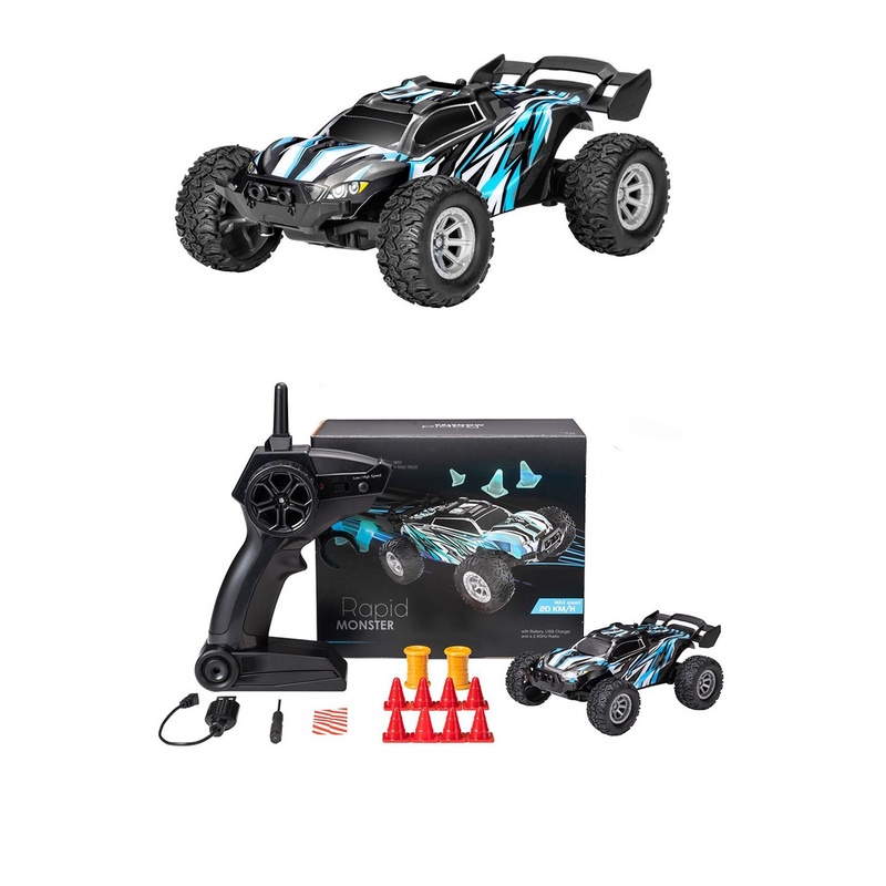 1:32 Mini High Speed 20km/h RC Car Dual Speed Adjustment Indoor Mode ...