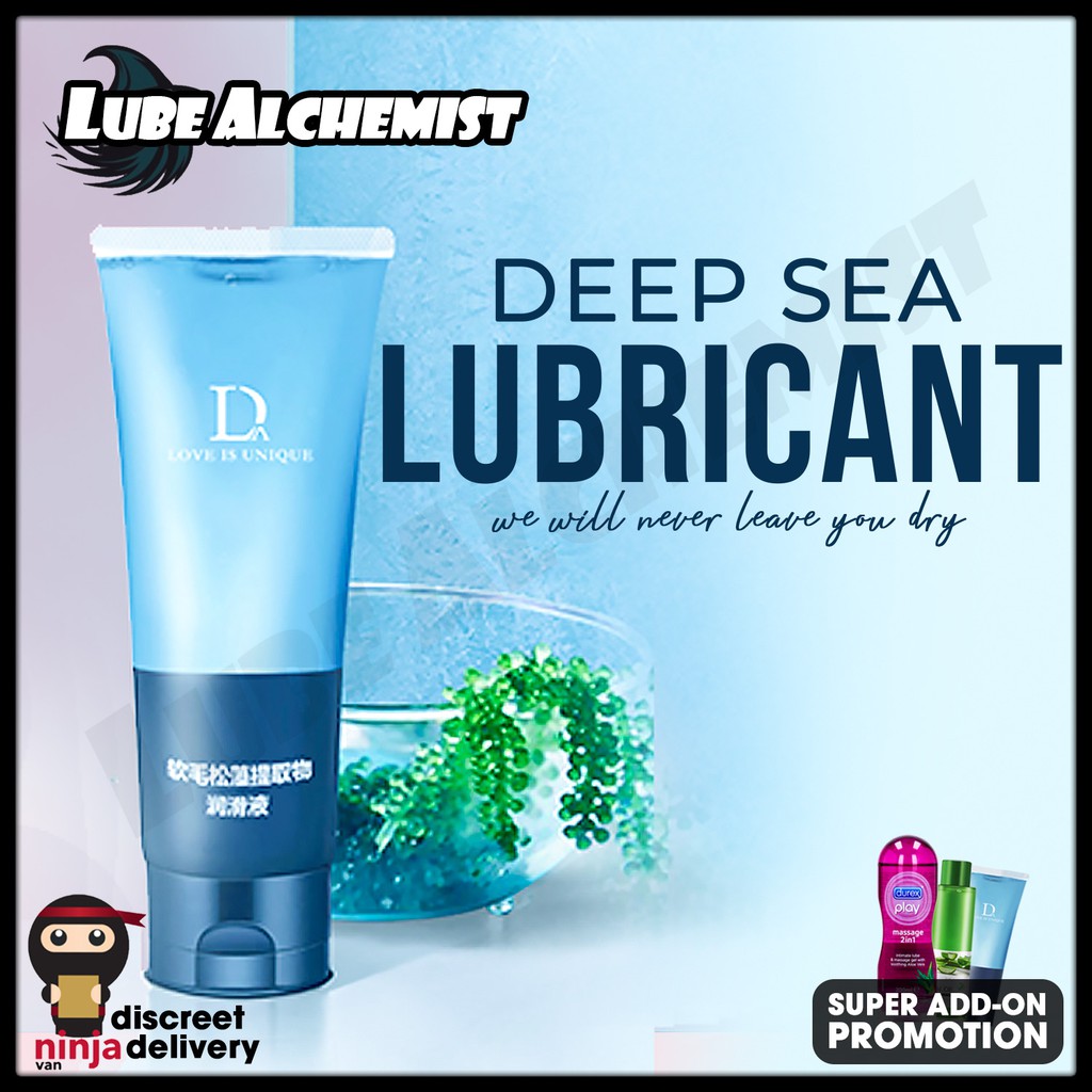 LubeAlchemist™ Deep Sea Hyaluronic Acid Water Based Lubricant 125ml