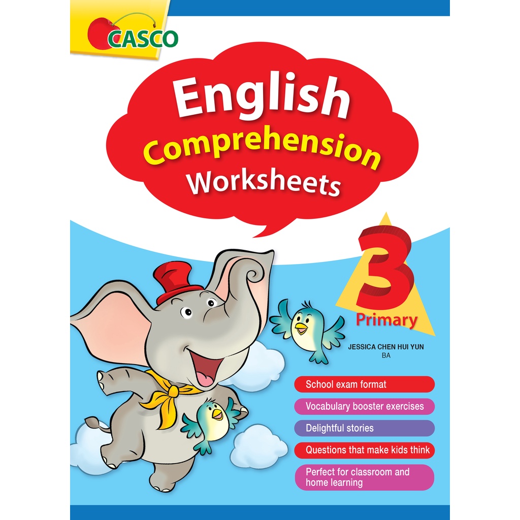 English Comprehension Worksheets Primary 3 | Shopee Singapore