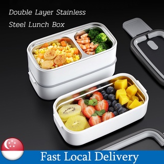 850ml Wheat Straw Bento Box With Dividers, Microwave Safe Lunch Box Set  With Utensils For Working Women, 1 Set