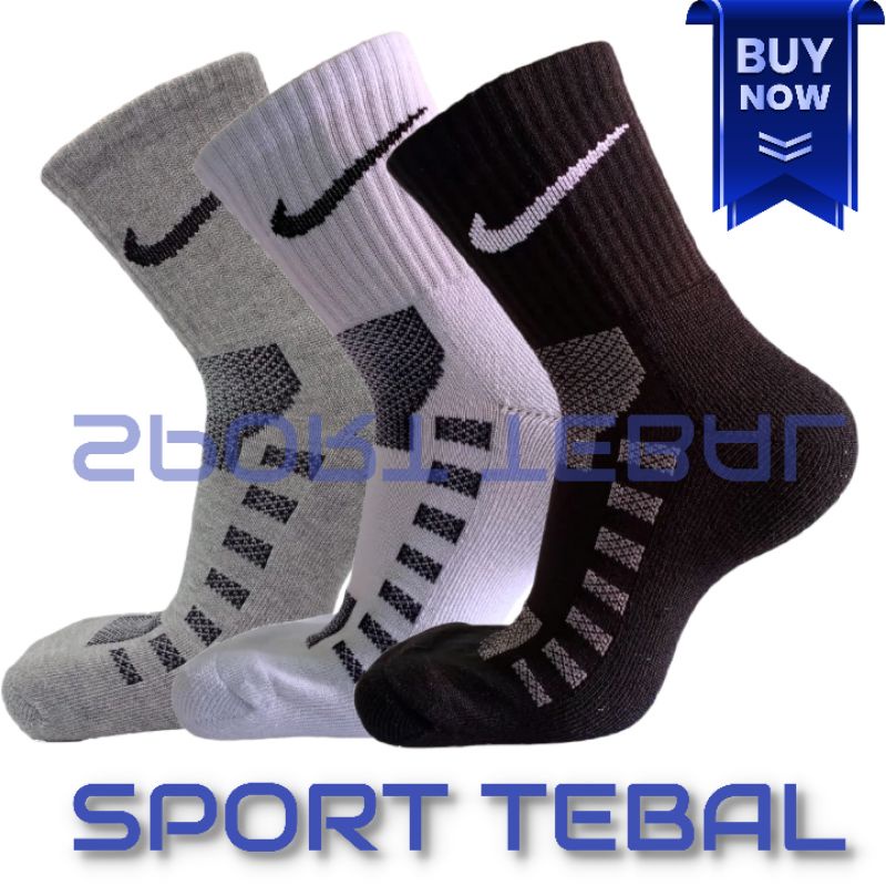Men's Socks Thick And Soft N1k3 IltanaSport | Shopee Singapore