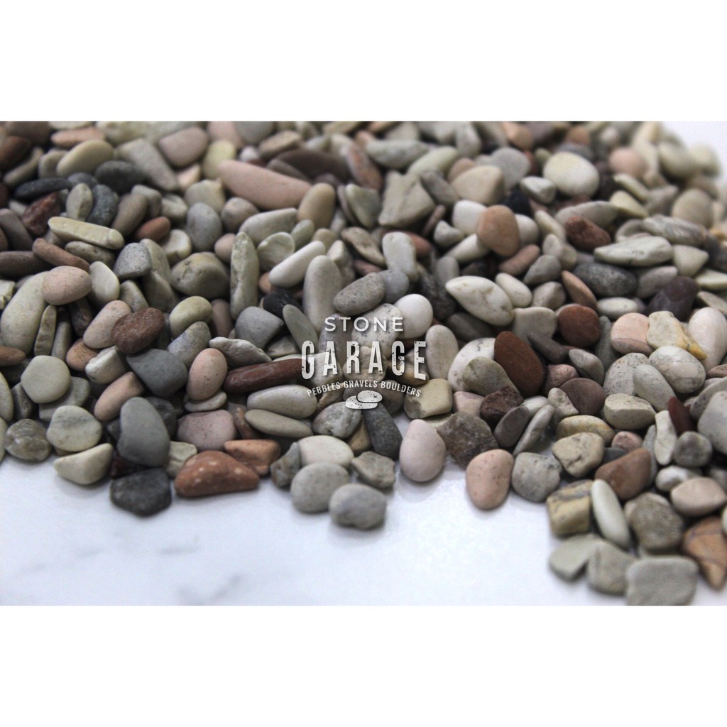 Neutral Tone Natural River Gravels (4.8KG) | Shopee Singapore