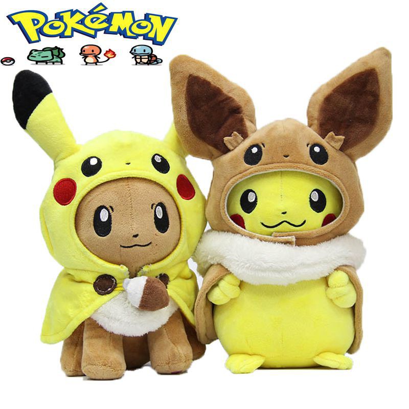 pikachu poncho plush