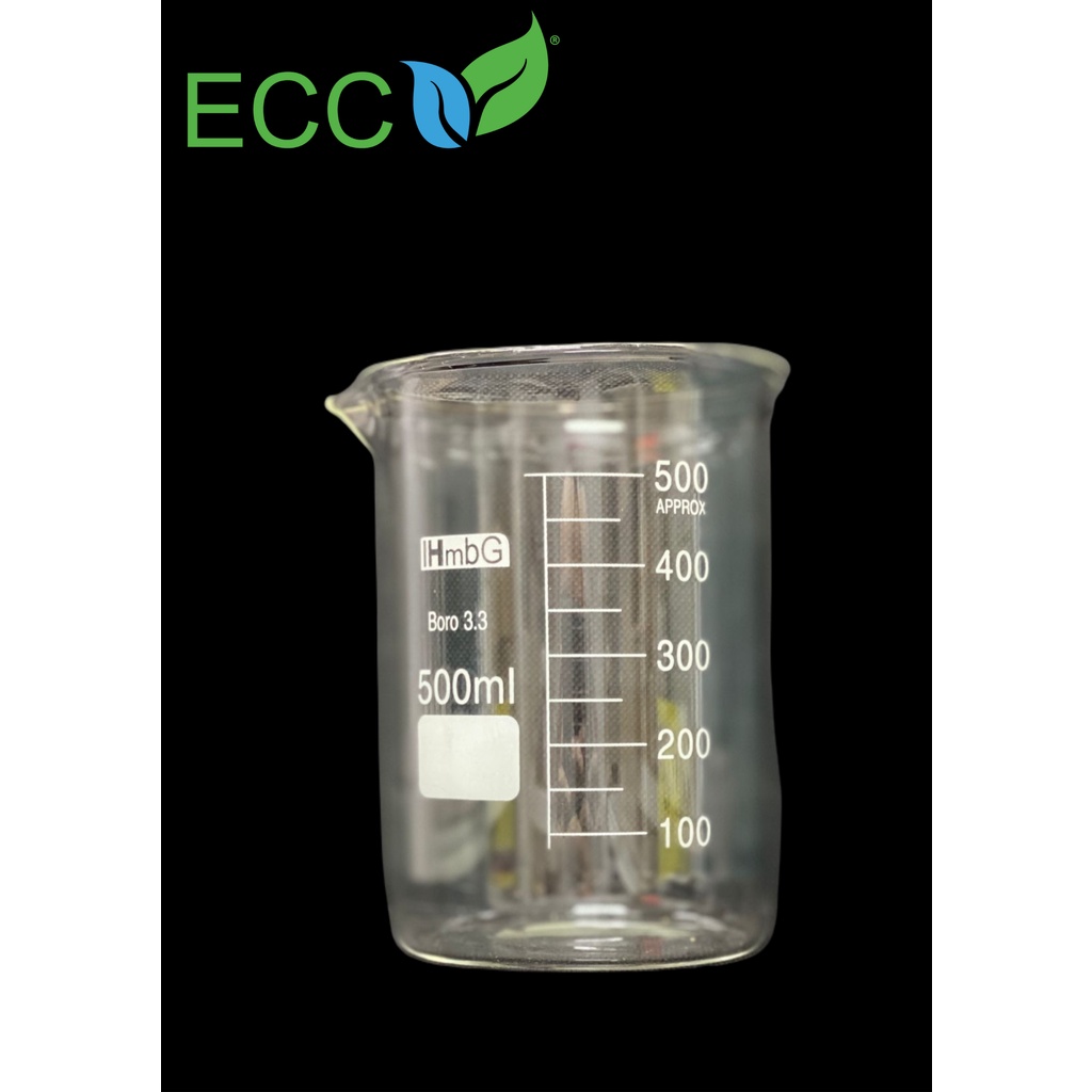 Borosilicate Glass Beaker HmbG (500mL ) | Shopee Singapore