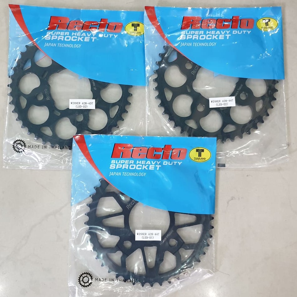 Winner/sonic Recto Laser Disc size 43-44 (Made in ThaiLand) | Shopee ...