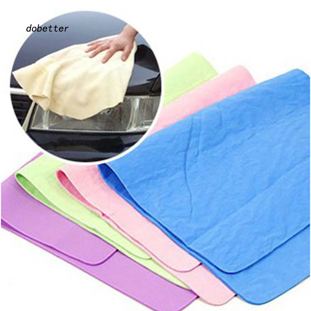 DOBT_Magic Towel Cloth Absorber Synthetic Chamois Leather Goods Car Washing Hair Dry