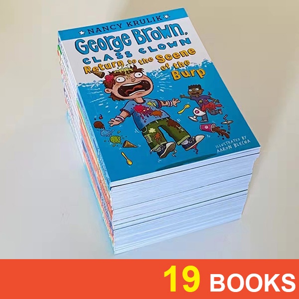 [SG Stock] George Brown Class Clown Series (19 Books) | Shopee Singapore