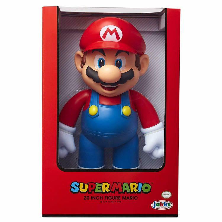 Nintendo Super Mario 20inch Mario Big Figure, Poseable Action Figure