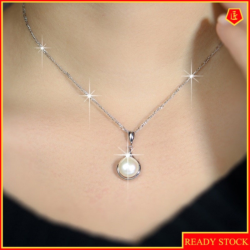 MUKTANK × SUN HUNTER Broken Feeling Pearl Water Drop Necklace main image 1