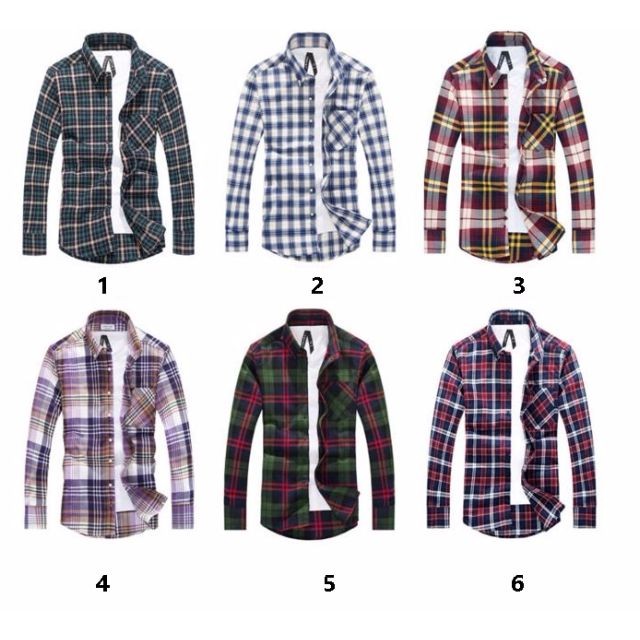 Checkered on sale dress shirt