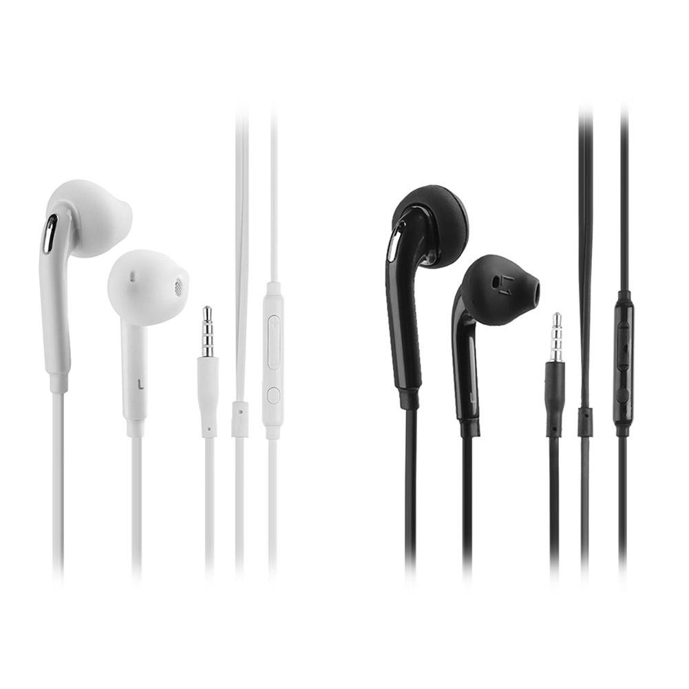 Fashion Flat 3.5mm Earphone Earpiece In Ear Earbuds Headset for