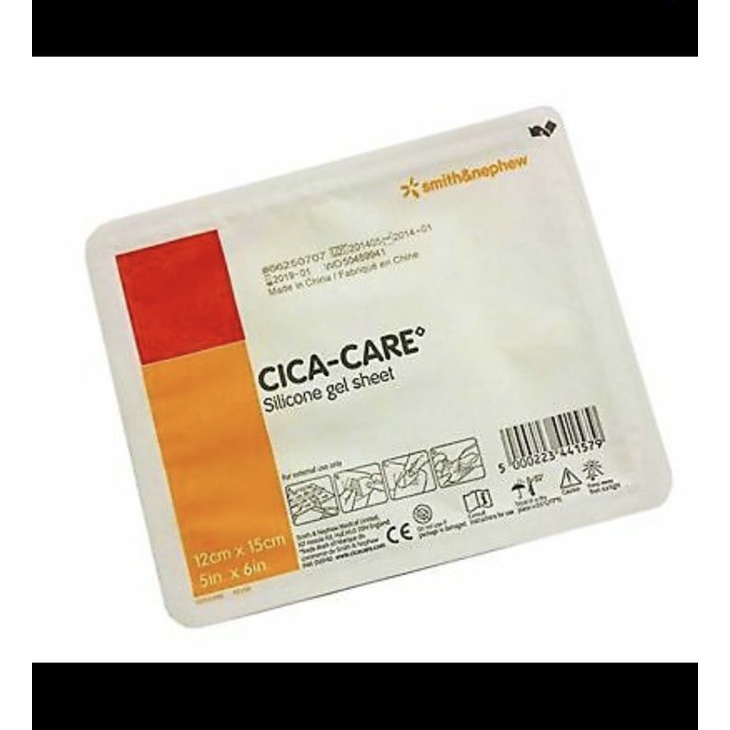 CICACARE SelfAdhesive Silicone Gel Sheet Hypertrophic/Keloid Scar Removal (By Smith & Nephew