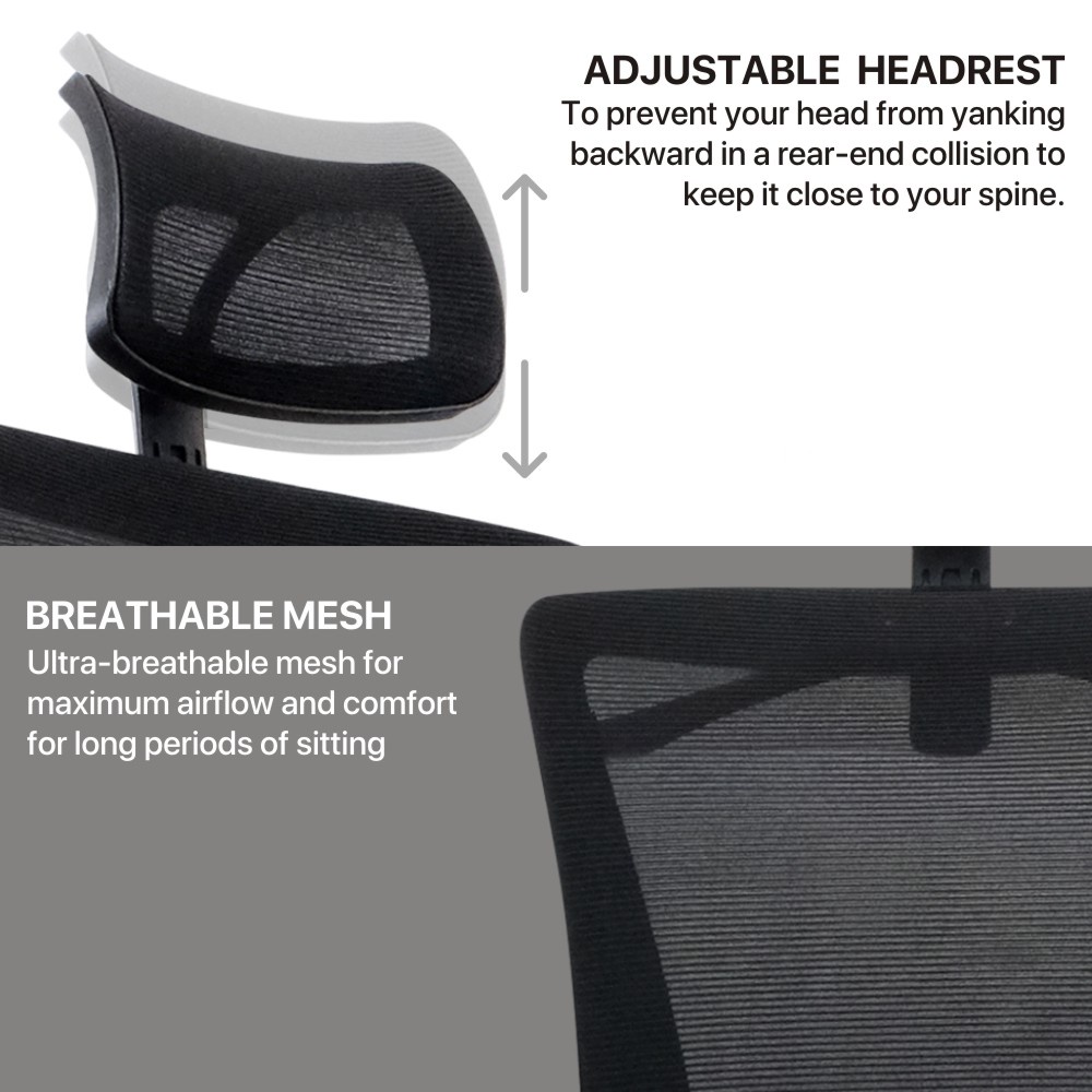 Fantech OCA258 / OC-A258 / OCA258s V2 / OCA258s Kursi Kantor Office Chair - Gambar 2