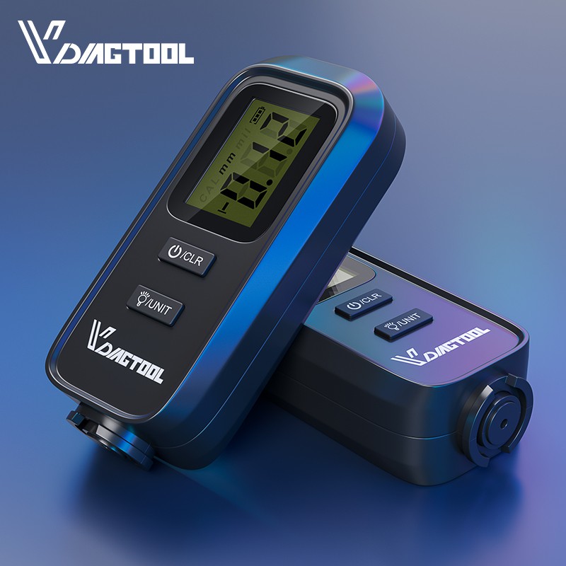 VDIAGTOOL VC100 Car Thickness Gauge Meter Digital Paint Films For Car