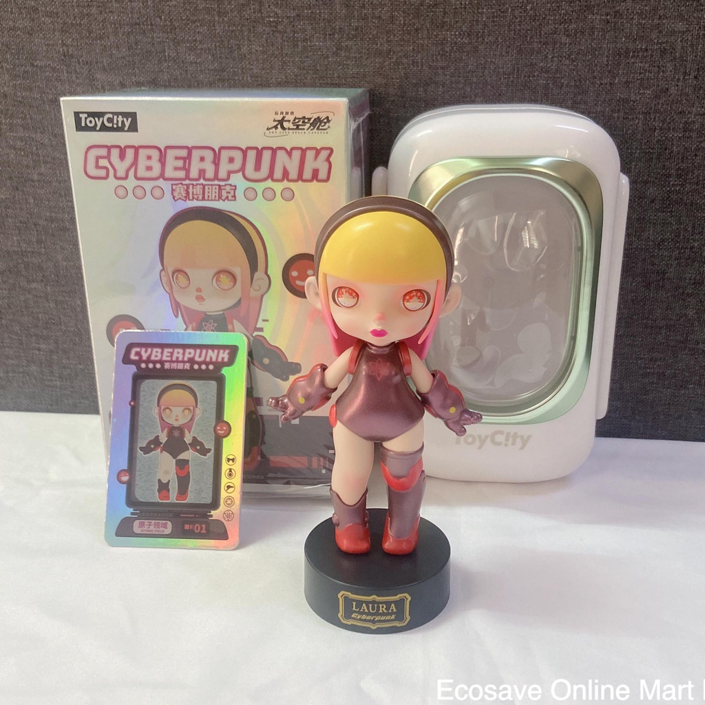 [Ready Stock] Confirmed Model Blind Box Toycity Laura Cyberpunk