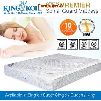 (FurnitureSG) King Koil Premier Spinal Guard Mattress | Shopee Singapore